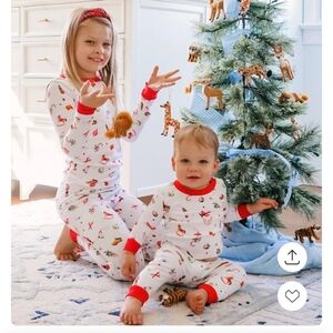 Lake Pima cotton long sleeve set size 6 NWT